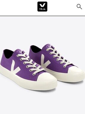 VEJA™ Wata II Low sneaker Canvas // Low-Top organic cotton w/ Cream Sole // US 7